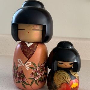 Japanese Kokeshi dolls